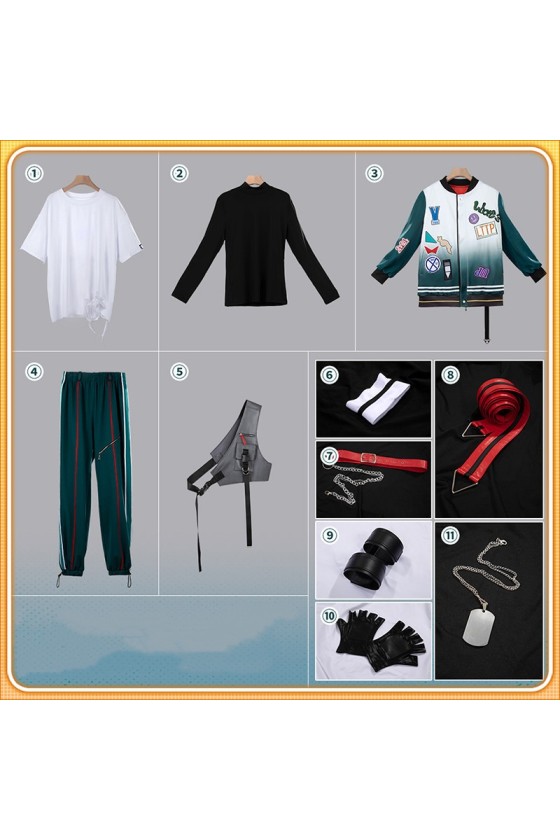 2XXT Cosplay Vtuber Virtual YouTuber 3SKM What’s up MV Kaisei Cosplay Costume